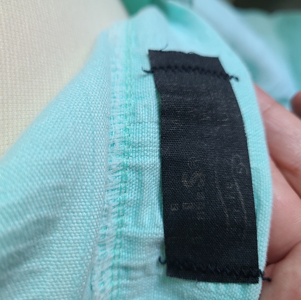 Medium/ Vintage 1960s 1970s seersucker cotton high waisted flared high rise elep - Picture 3 of 5